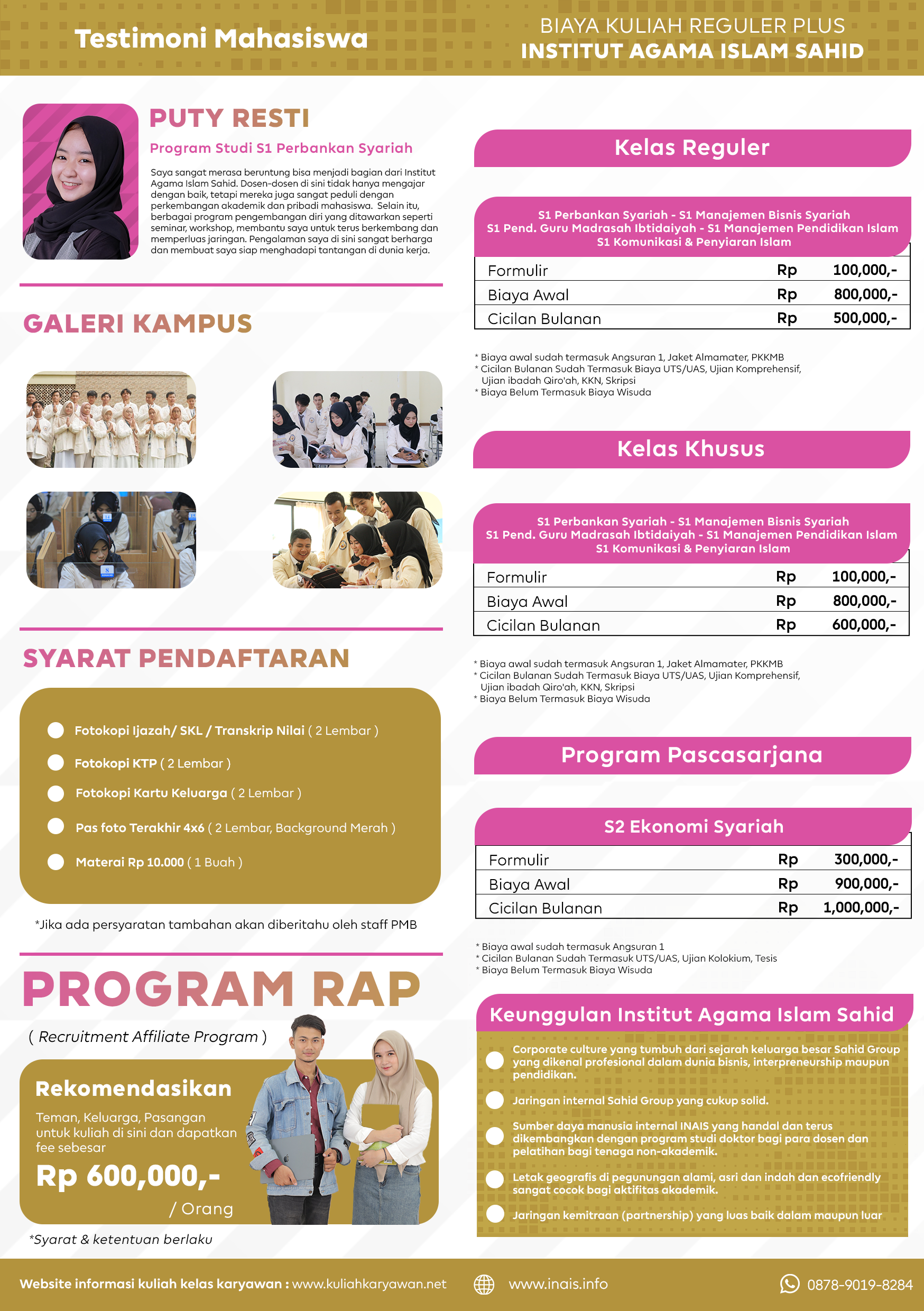 Brosur Belakang